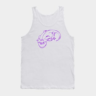 dino_016-purple Tank Top